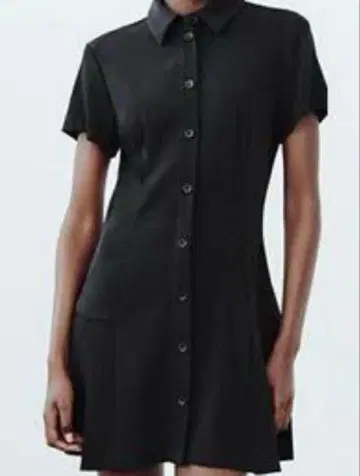 ZARA 카라 미니 원피스