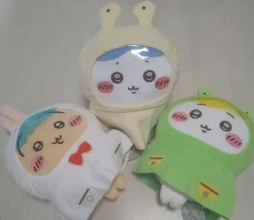 치이카와 비오는 날 BIG 봉제인형 토끼 하치와레 비오는 날 봉제인형