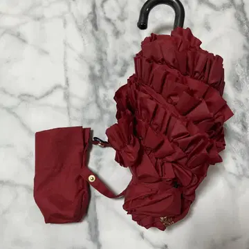 Maison de FLEUR 프릴 접이식 우산
