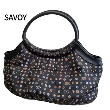SAVOY 사보이 핸드백 로고 올 패턴 멋쟁이