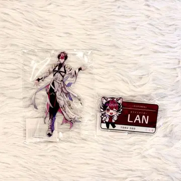 시쿠포니 LAN 아크릴 스탠드 명찰 도부 동물공원