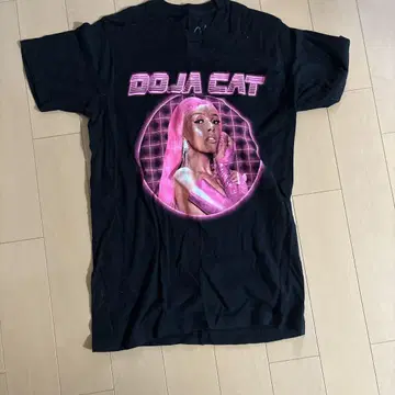 Doja Cat 티셔츠 블랙