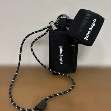 palm angels 로고 파우치