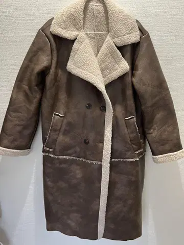 SHEIN 무스탕 코트 L