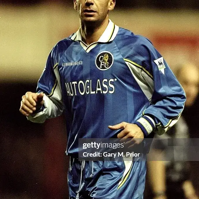 チェルシー　97/99 UMBRO VIALLI No.9 Mサイズ チェルシー 97/99 UMBRO VIALLI No.9 ユニフォーム チェルシー