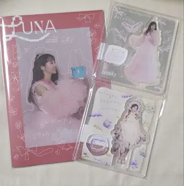 나카가와 루나 생탄제 아크릴 스탠드 zine