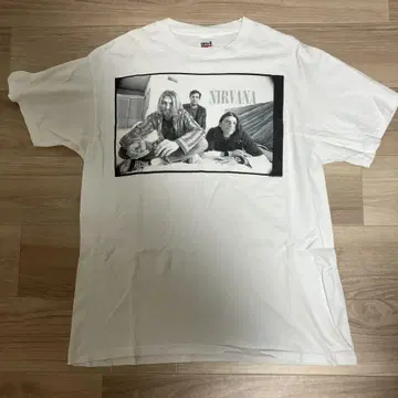 90년대 NIRVANA 티셔츠 앤빌 택 XL