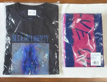 교모토 다이가 BLUE OF LIBERTY 티셔츠 머플러 타월 세트