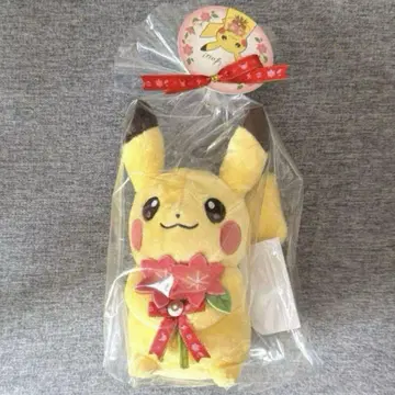 봉제 인형 For You! 피카츄와 그라시데아의 꽃 마스코트 포켓몬 센터