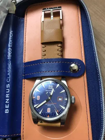 [한정판 모델] BENRUS 1969 EDITION 오토매틱 손목시계