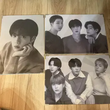 BTS monochrome 프리미엄 사진 premium 묶음 판매