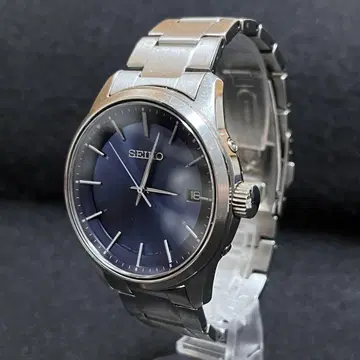 SEIKO 솔라 전파 손목시계 7B24-0BJ0 네이비 다이얼