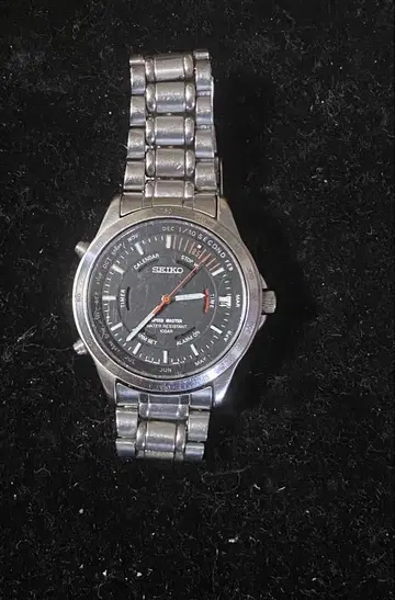 SEIKO 세이코 스피드 마스터 작동품 6M26-6000 벨트 정품
