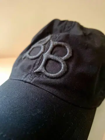 BROWN'S BEACH JACKET BB 로고 캡 블랙 풀카운트