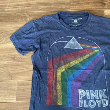 PINK FLOYD 90s 빈티지 티셔츠 레인보우 영국제