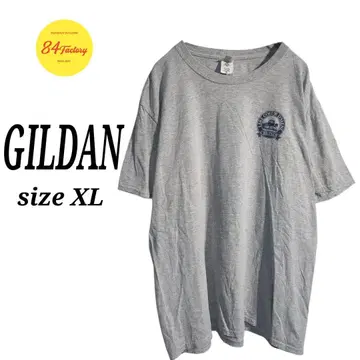 GILDAN 숏 슬리브 반팔 티셔츠 양면 프린트 마블링 남성용 XL