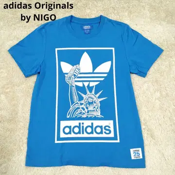 1668 레어 아디다스 오리지널스 티셔츠 nigo 자유의 여신상
