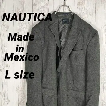 NAUTICA 테일러드 자켓 트위드 울100 멕시코제 레어