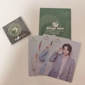 Mrs. GREEN APPLE FC 혜택 핀 배지 메시지 카드