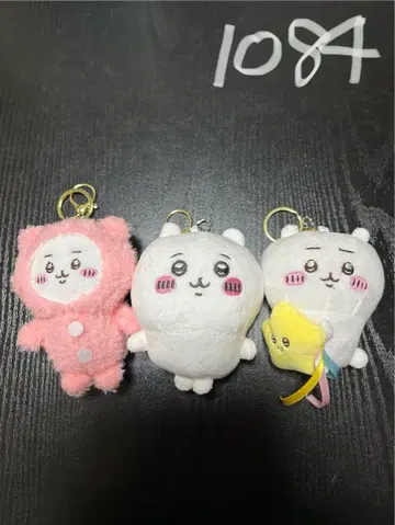 치이카와 (먼작귀) 새상품 키링 3개 세트