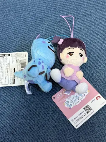 몬스터 주식회사 봉제 인형 키링