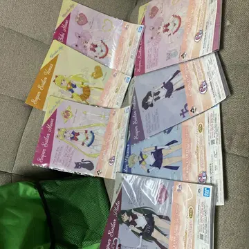 세일러문 복권 파일 세트 새상품