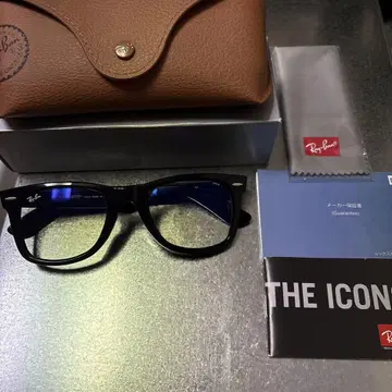 Ray-Ban Wayfarer 조광 보증서 포함 그레이