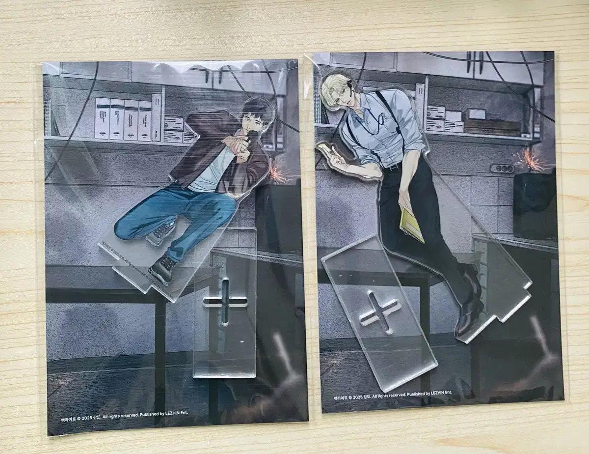 WTS Team Resin Acrylic Stand Backlight Set Resin Pop Up Abright