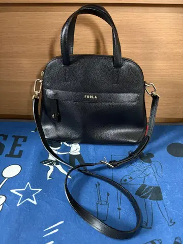 FURLA 훌라 핸드백 숄더백 블랙 새상품급
