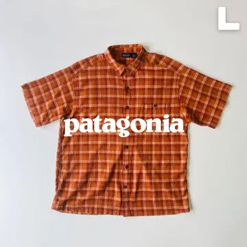 Patagonia 2003년산 AC 얀 다이 셔츠 포르투갈제 오렌지