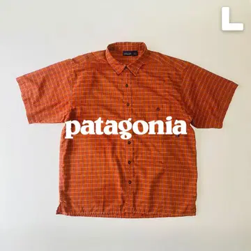 Patagonia 2000년산 패커 의류 셔츠 태국제 오렌지 L