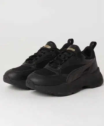미사용 새상품 PUMA 카시아 스니커즈 블랙 23.5cm
