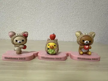 리락쿠마 10주년 Anniversary 컬렉션 피규어 3종 세트