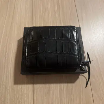 브루나보인 크로커다일 지갑