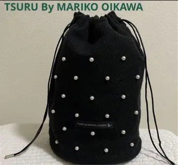[새상품급] TSURU By MARIKO OIKAWA 펄 복조리 백