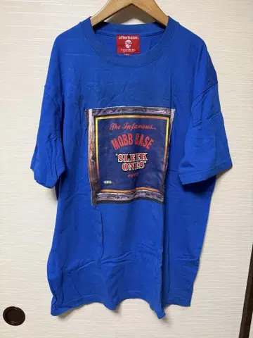 afterbase MOBB BASE 티셔츠 XL 블루
