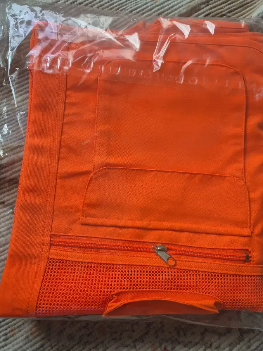 Fluorescent Orange Work Vest New Large Extra Large 100 105 bulk