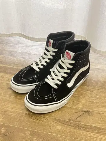 반스 VANS SK8HI 스케이트 하이 블랙 26cm US8