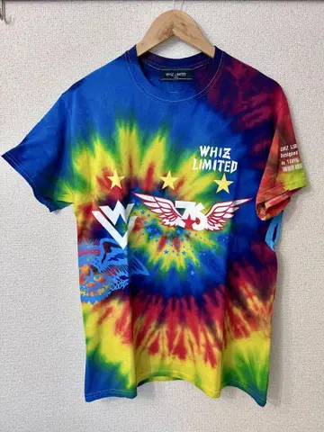 WHIZ LIMITED 76 한정판 타이다이 티셔츠 M 사이즈