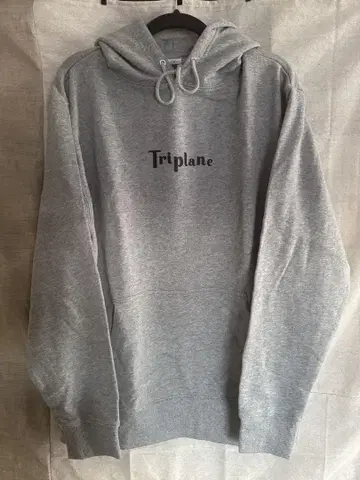 TRIPLANE 그레이 후드티 L 사이즈
