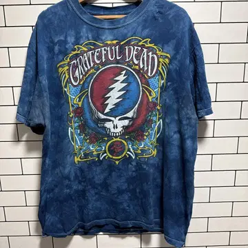 Grateful Dead 스컬 타이다이 티셔츠 XL