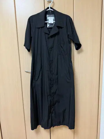 와이즈 요지야마모토 롱 셔츠 원피스