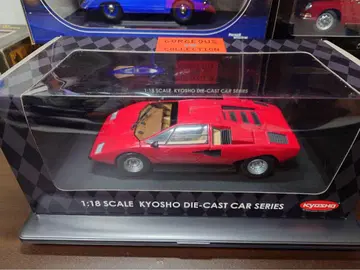 Kyosho 1:18 람보르기니 쿠타치 LP400 빨간색