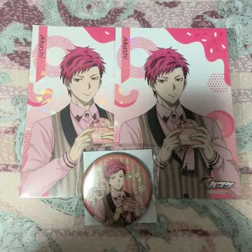쿠로코의 농구 Donuts Collection B상 캔뱃지 아카시 세이죠