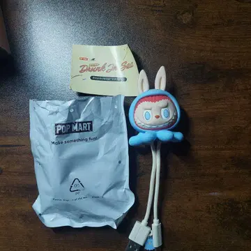 POP MART 라부 USB 케이블 typeC