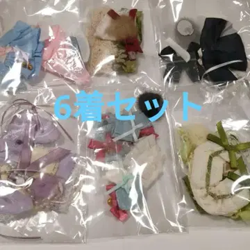 불가식 인형 달뛰기 시간 디폴트 아웃핏 노멀 6종 세트
