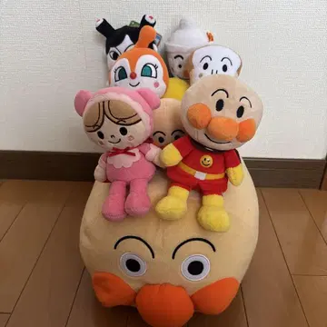 호빵맨 봉제 인형 세트
