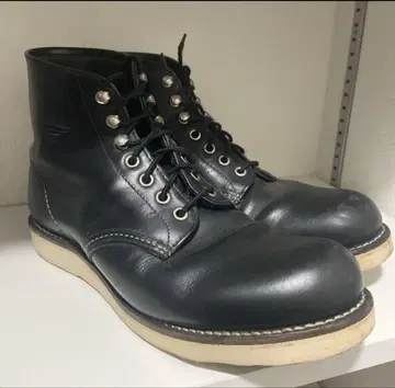 레드윙 슈즈 8165 블랙 워크 부츠 US8.5