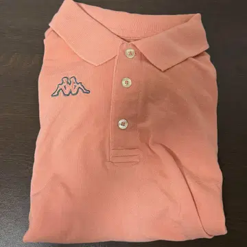 카파 핑크 반팔 피케 셔츠