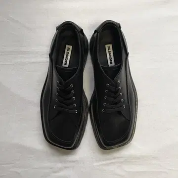 새상품 질 샌더 SQUARE TOE SHOES 43
